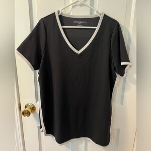 Avenue Black and White Women’s Contrast Tee